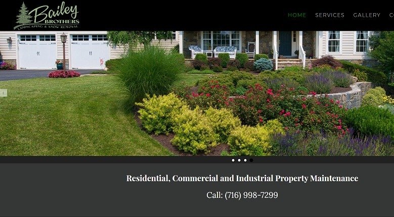 Screenshot of Bailey Brothers Inc. website